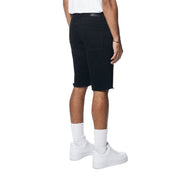 Smoke Rise Essential Jean Shorts - Jet Black