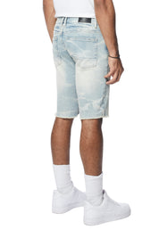 13.5" Slim Essential Jean Shorts - Maple Blue