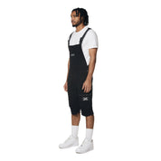 Smoke Rise Utility Twill Overall Shorts - Black