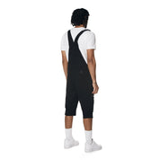 Smoke Rise Utility Twill Overall Shorts - Black