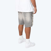 Big and Tall - Heavy Rip & Repair Jean Shorts