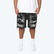 Big and Tall - Heavy Rip & Repair Jean Shorts