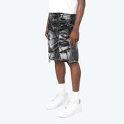Heavy Rip & Repair Jean Shorts