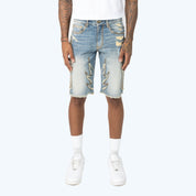 12" Western Jean Shorts