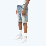12" Western Jean Shorts