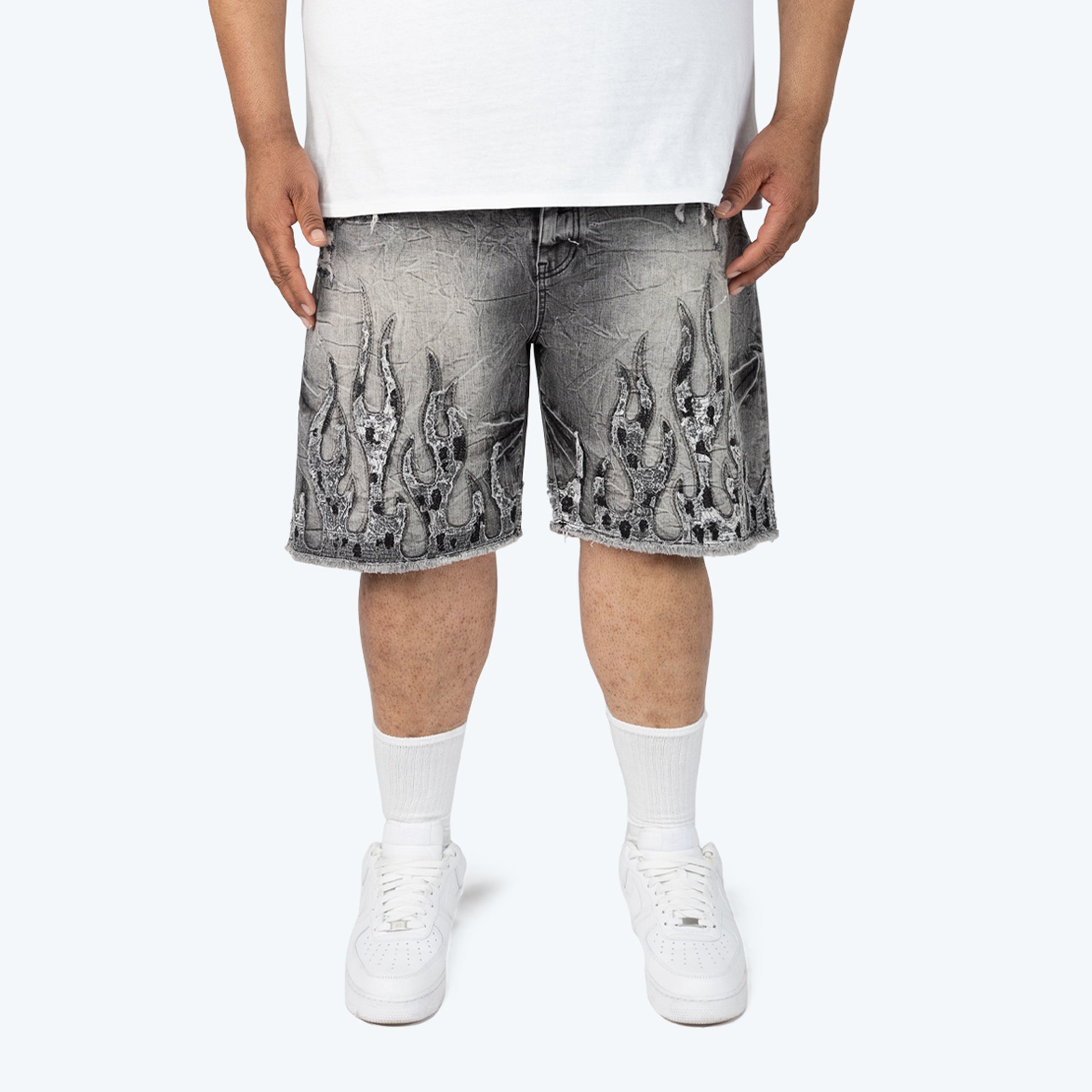 Big and Tall - Dystopia Jean Shorts