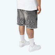 Big and Tall - Dystopia Jean Shorts