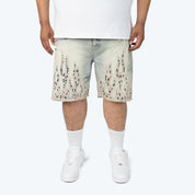 Big and Tall - Dystopia Jean Shorts