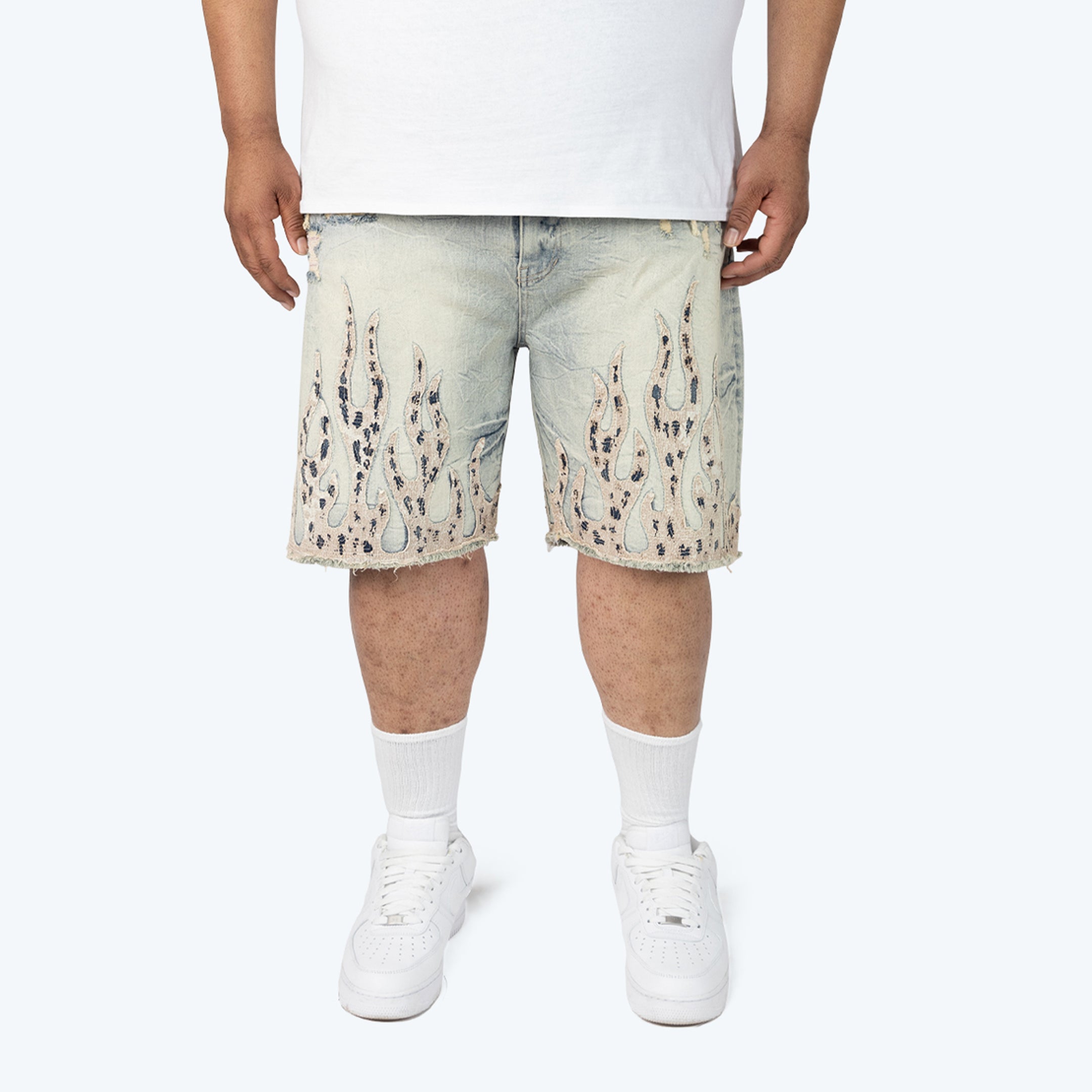 Big and Tall - Dystopia Jean Shorts