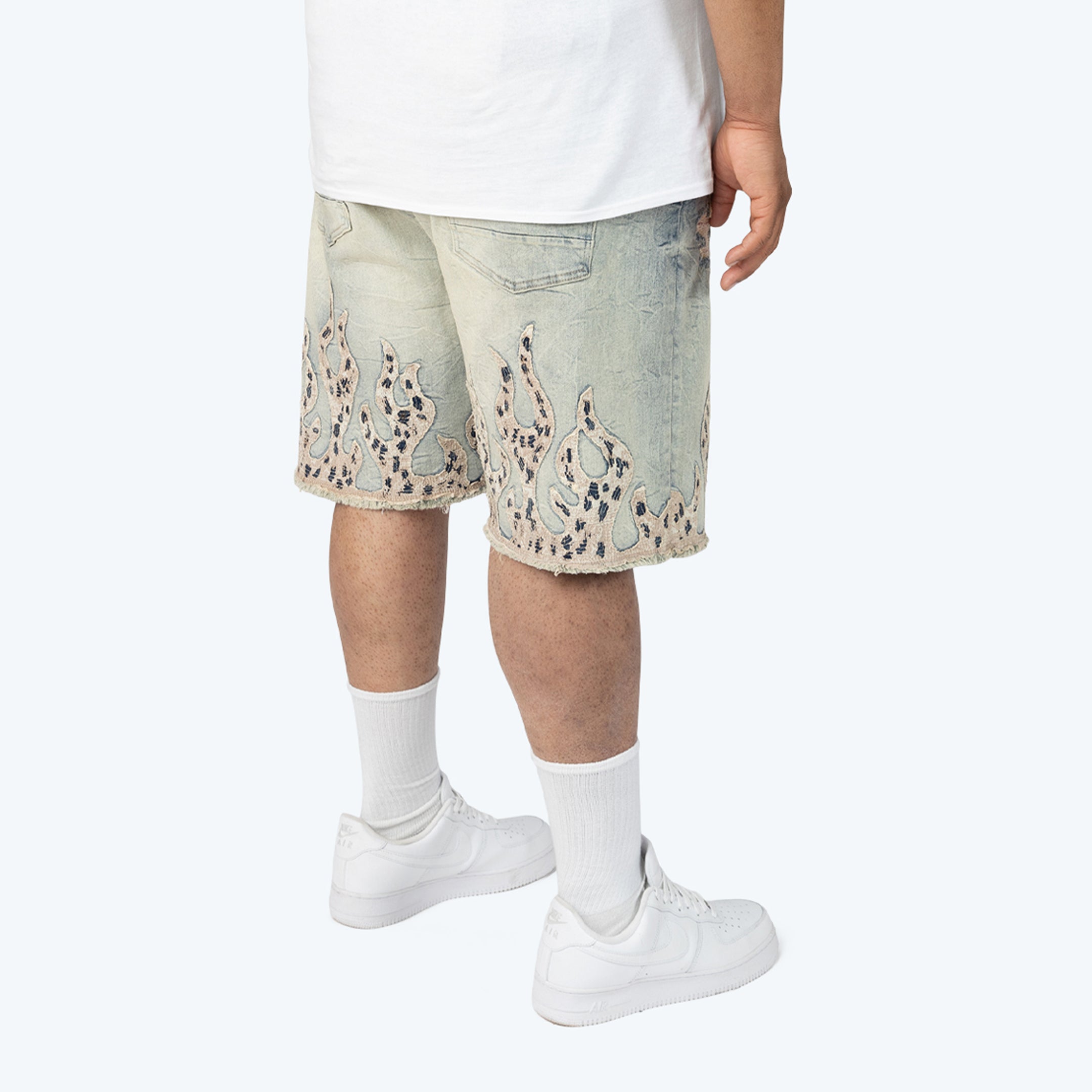 Big and Tall - Dystopia Jean Shorts