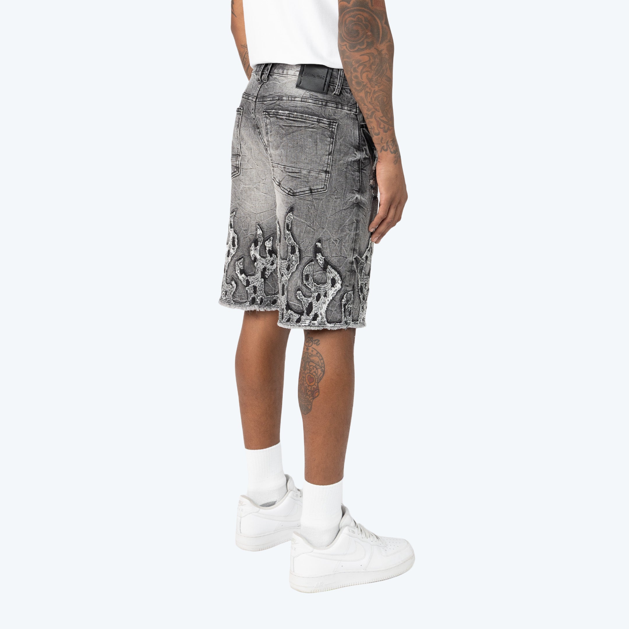 10" Comfort Dystopia Jean Shorts