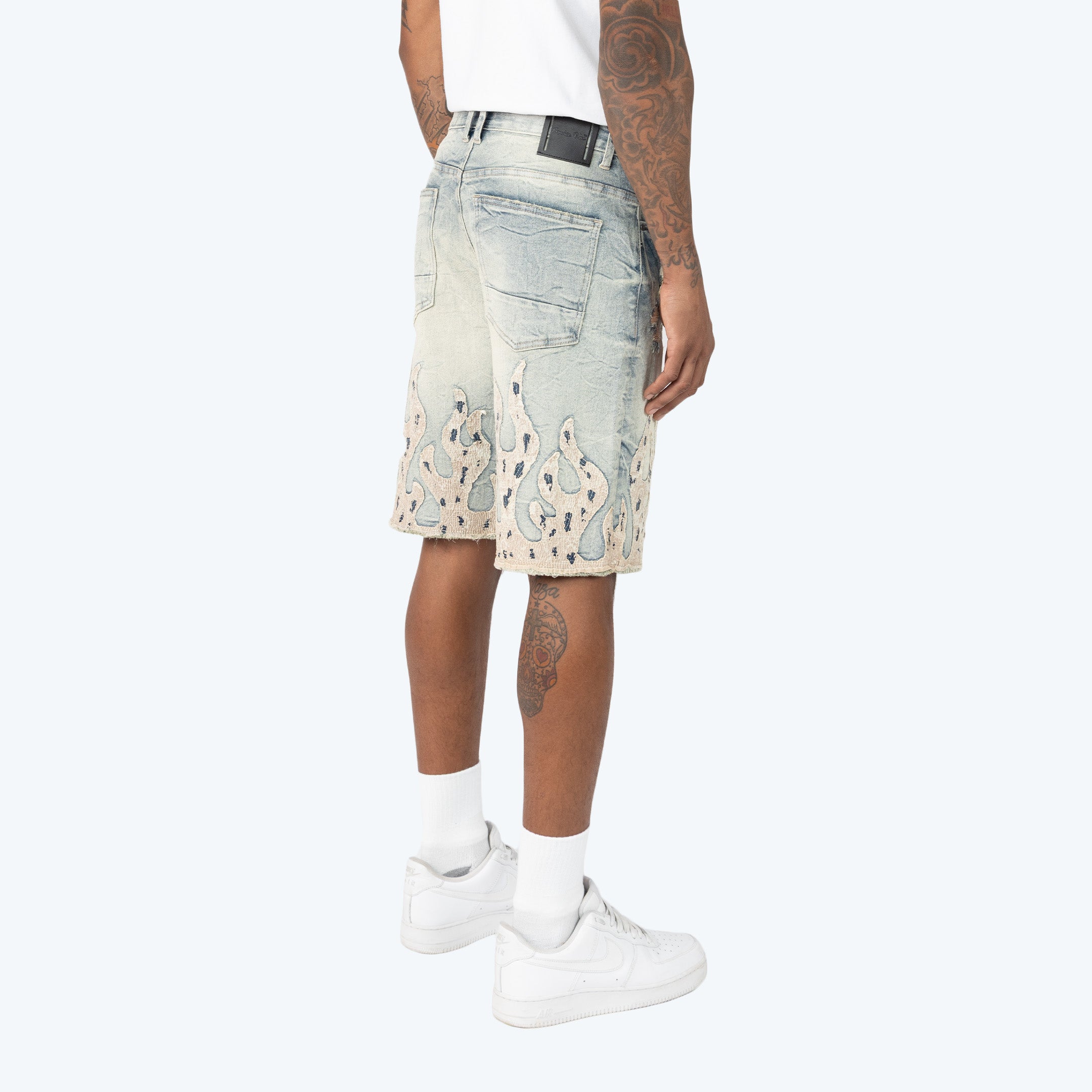 10" Comfort Dystopia Jean Shorts