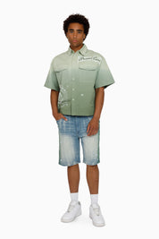 Overspray Shorts - Seymour Blue
