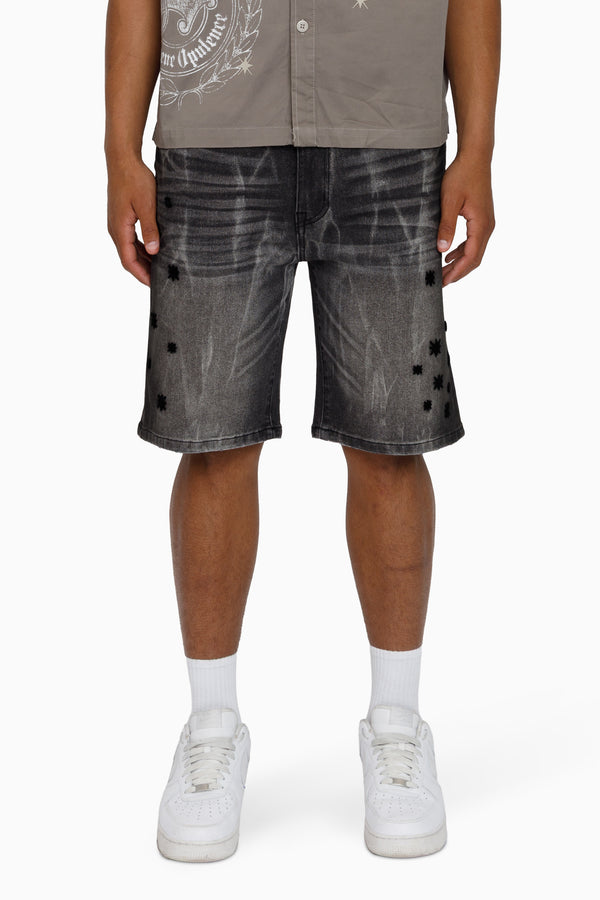 Overspray Shorts - Smokey Black