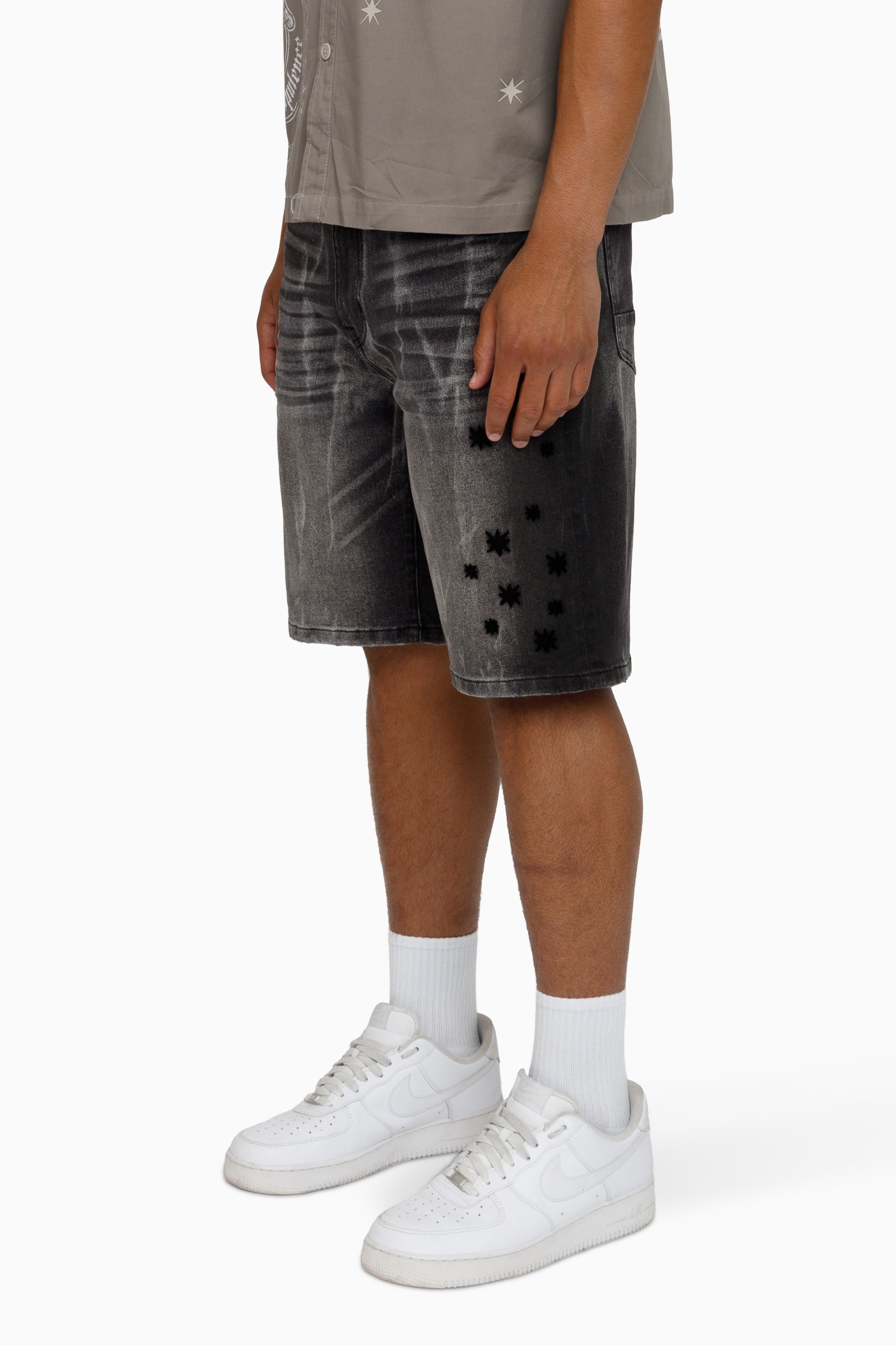 Overspray Shorts - Smokey Black