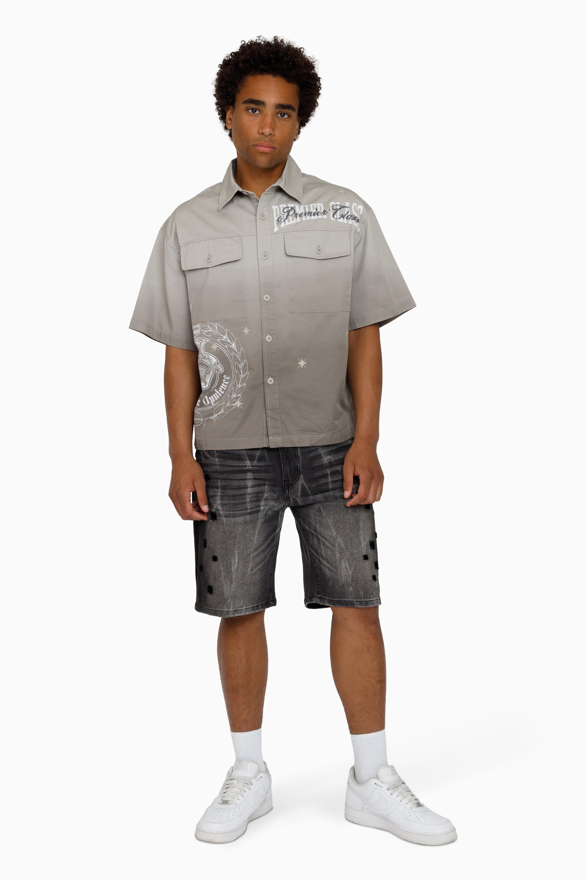 Overspray Shorts - Smokey Black