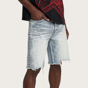 10" Comfort Chaos Abyss Jean Shorts - Canal Blue