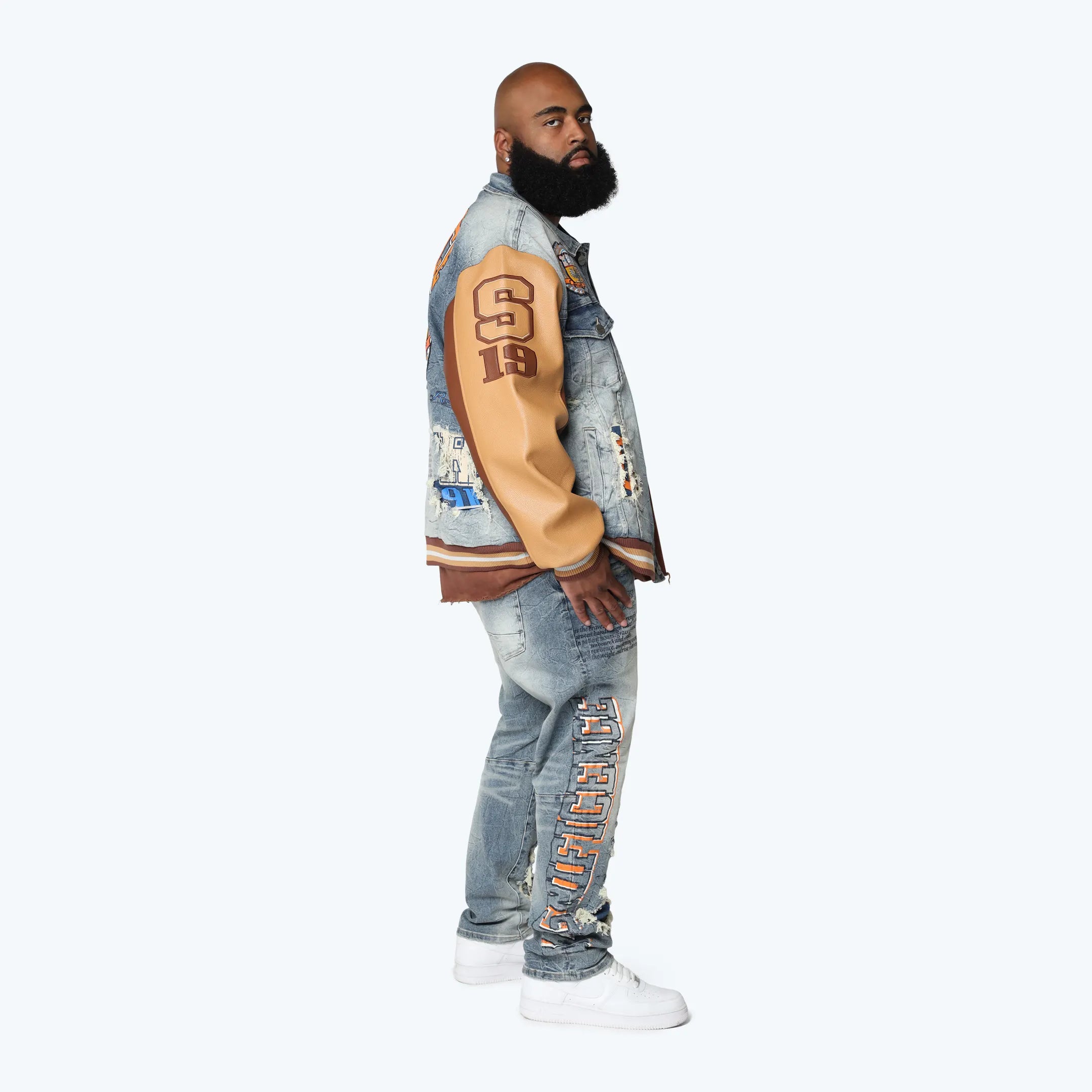 Big and Tall - Magnificence Jeans - Hearst Blue