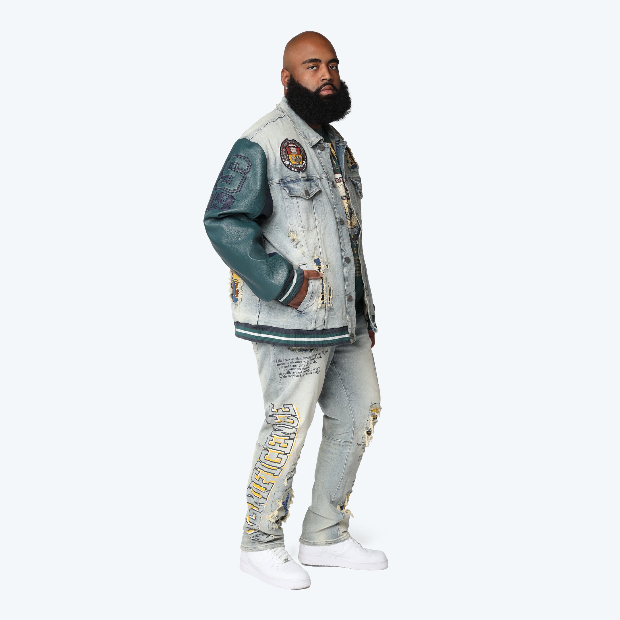 Big and Tall - Magnificence Jeans - Mechanical Blue