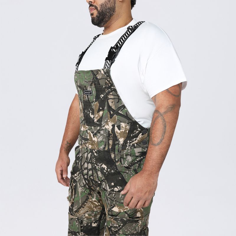 Big and Tall - Straight Utility Twill Overalls