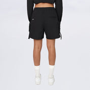 Slouched Utility Windbreaker Shorts