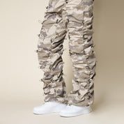 Wide Stopper Twill Pants - Khaki Camo