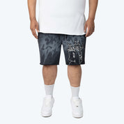 Big and Tall - Dystopia Printed Shorts
