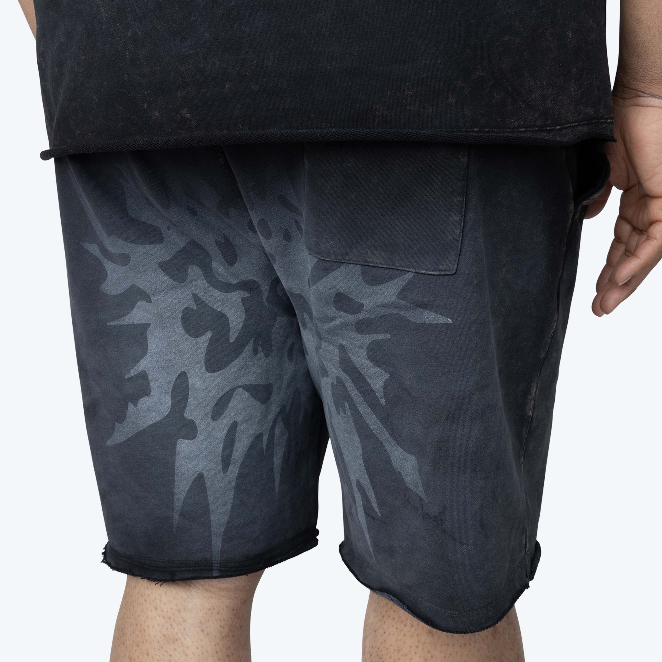 Big and Tall - Dystopia Printed Shorts