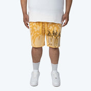 Big and Tall - Dystopia Printed Shorts