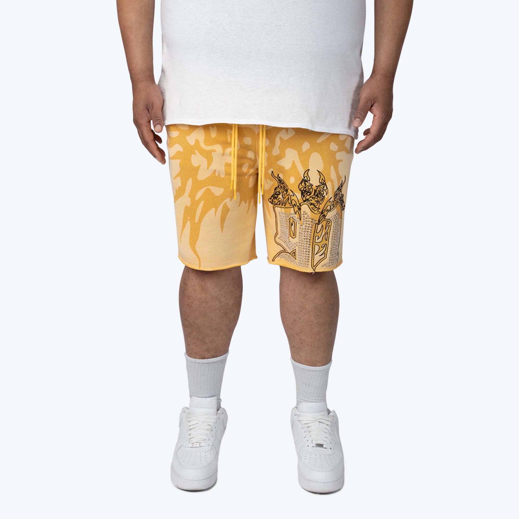 Big and Tall - Dystopia Printed Shorts