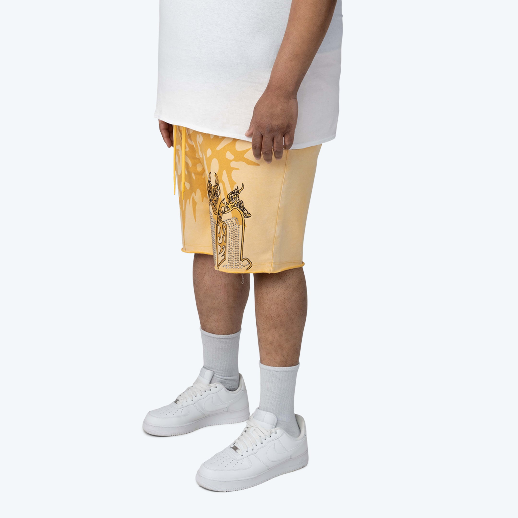 Big and Tall - Dystopia Printed Shorts