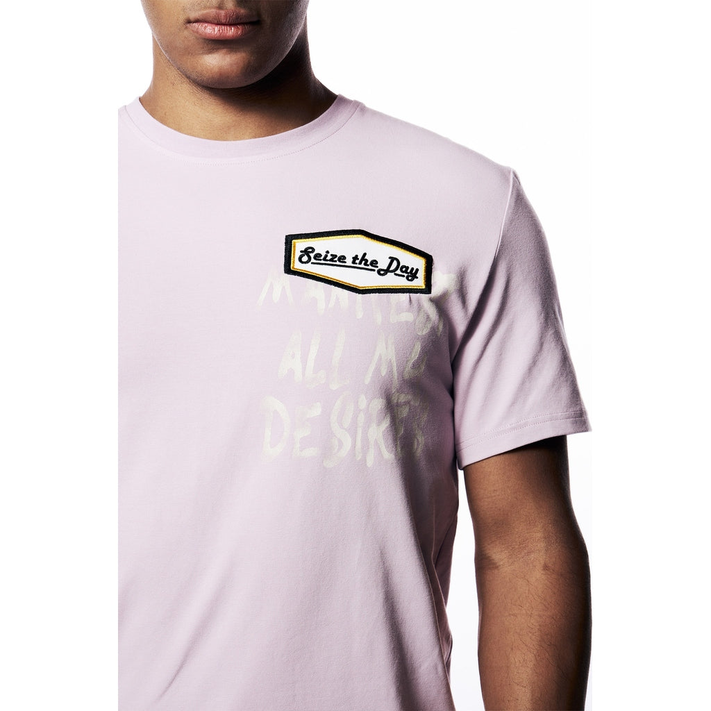 Smoke Rise Graphic Tee - Lilac