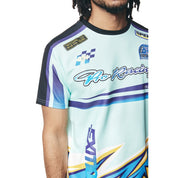 Smoke Rise Racing Sublimation SS T-Shirt - Blue