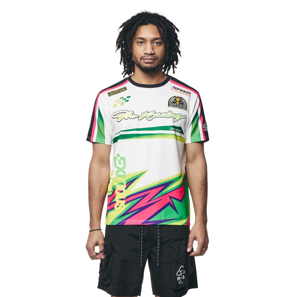 Smoke Rise Racing Sublimation SS T-Shirt - Neon