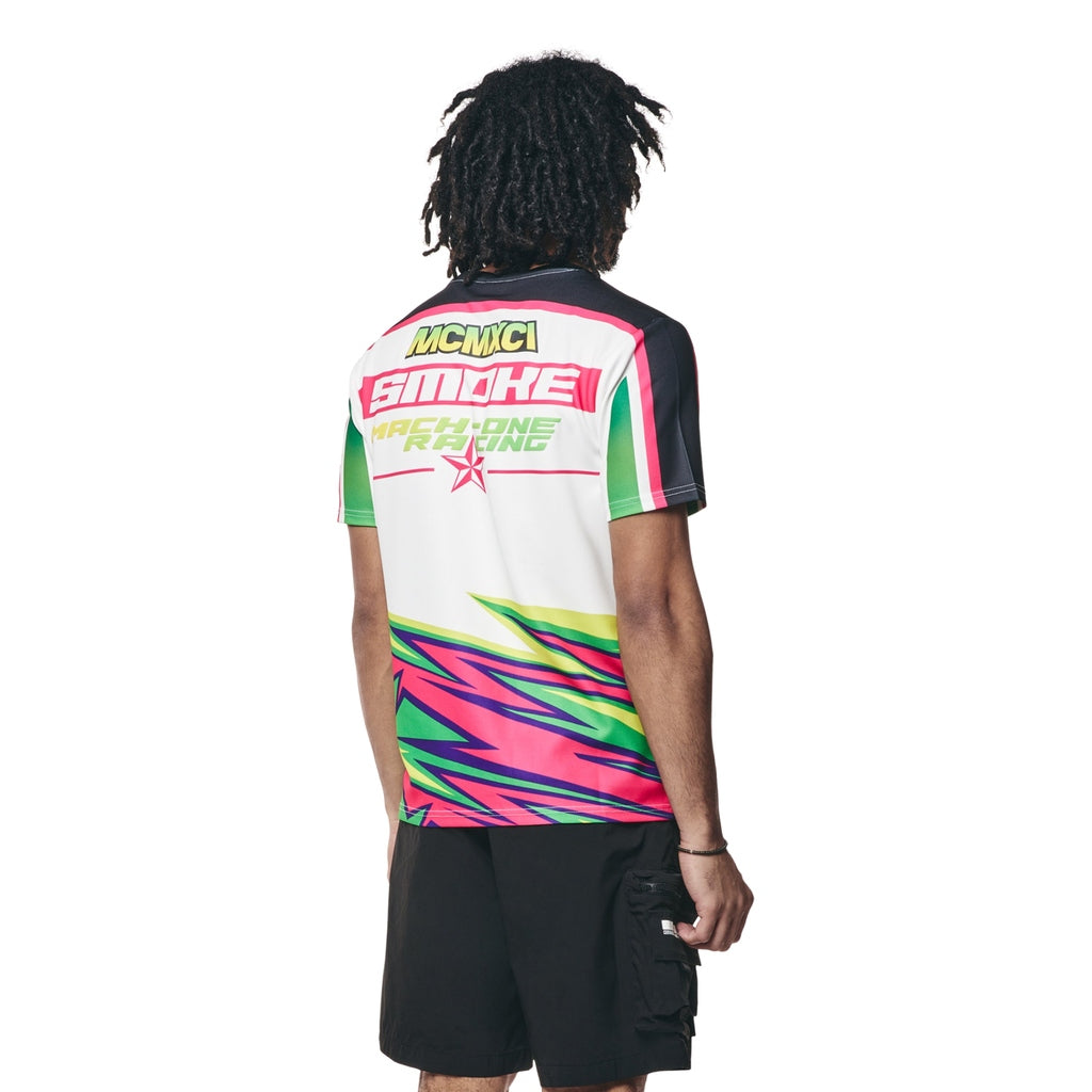 Smoke Rise Racing Sublimation SS T-Shirt - Neon