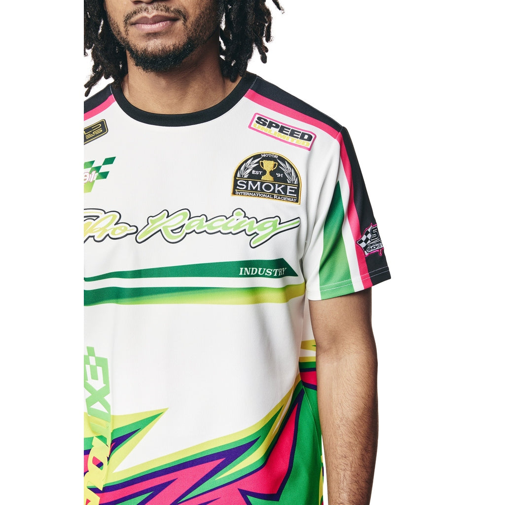 Smoke Rise Racing Sublimation SS T-Shirt - Neon