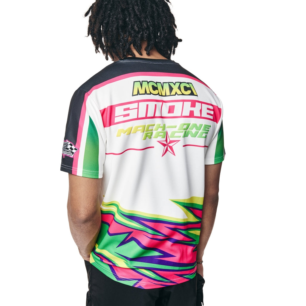 Smoke Rise Racing Sublimation SS T-Shirt - Neon