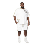Smoke Rise Big and Tall Big and Tall - Country Club Waffle Shirt - Khaki