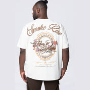 Smoke Rise Big and Tall Big and Tall - Run & Escape SS Tee - Chalk