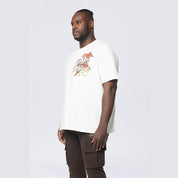 Smoke Rise Big and Tall Big and Tall - Run & Escape SS Tee - Chalk