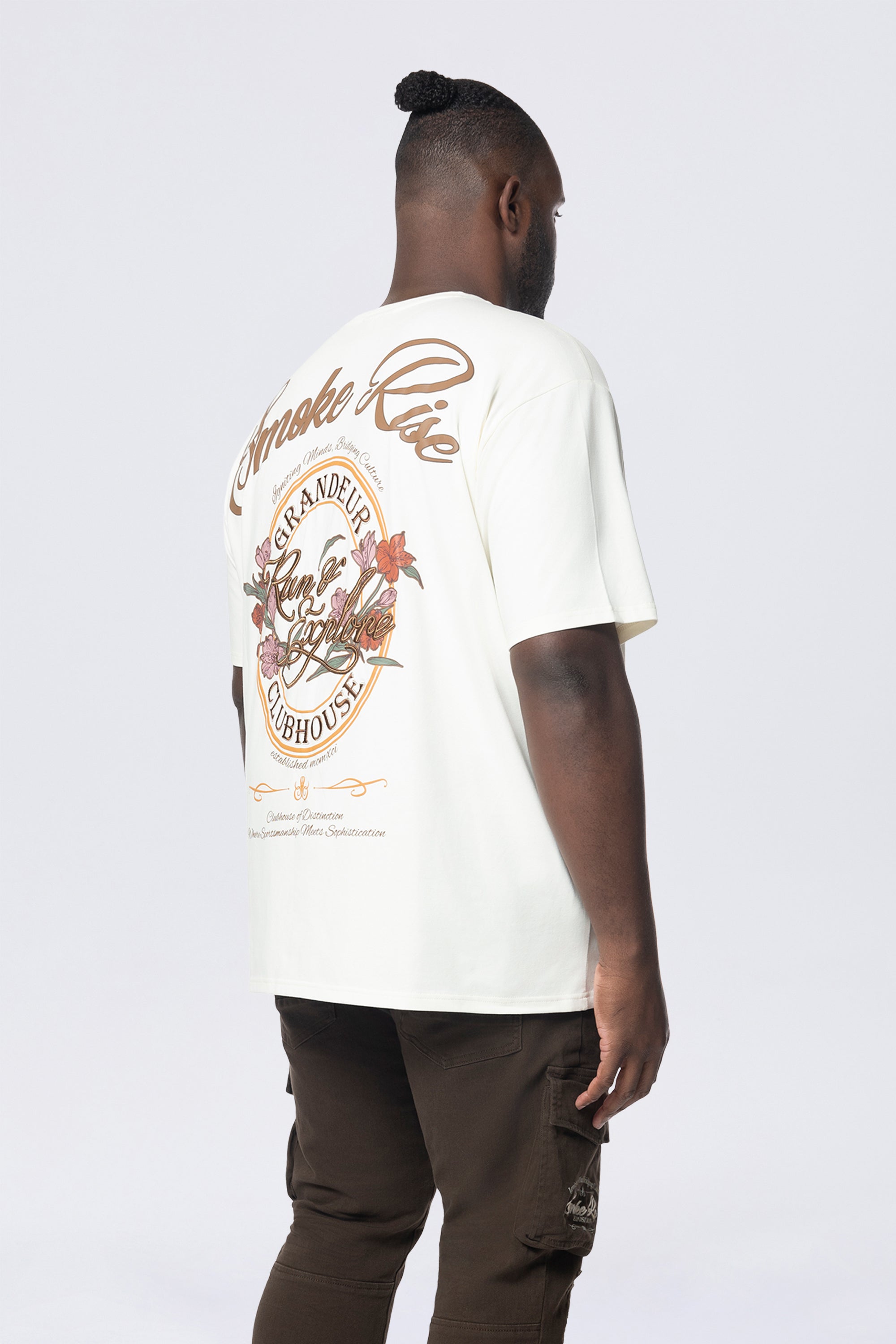 Big and Tall - Run & Escape SS Tee - Chalk