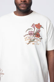 Big and Tall - Run & Escape SS Tee - Chalk