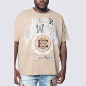 Smoke Rise Big and Tall Big and Tall - Varsity SS Tee - Dune