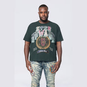 Smoke Rise Big and Tall Big and Tall - Varsity SS Tee - Scarab