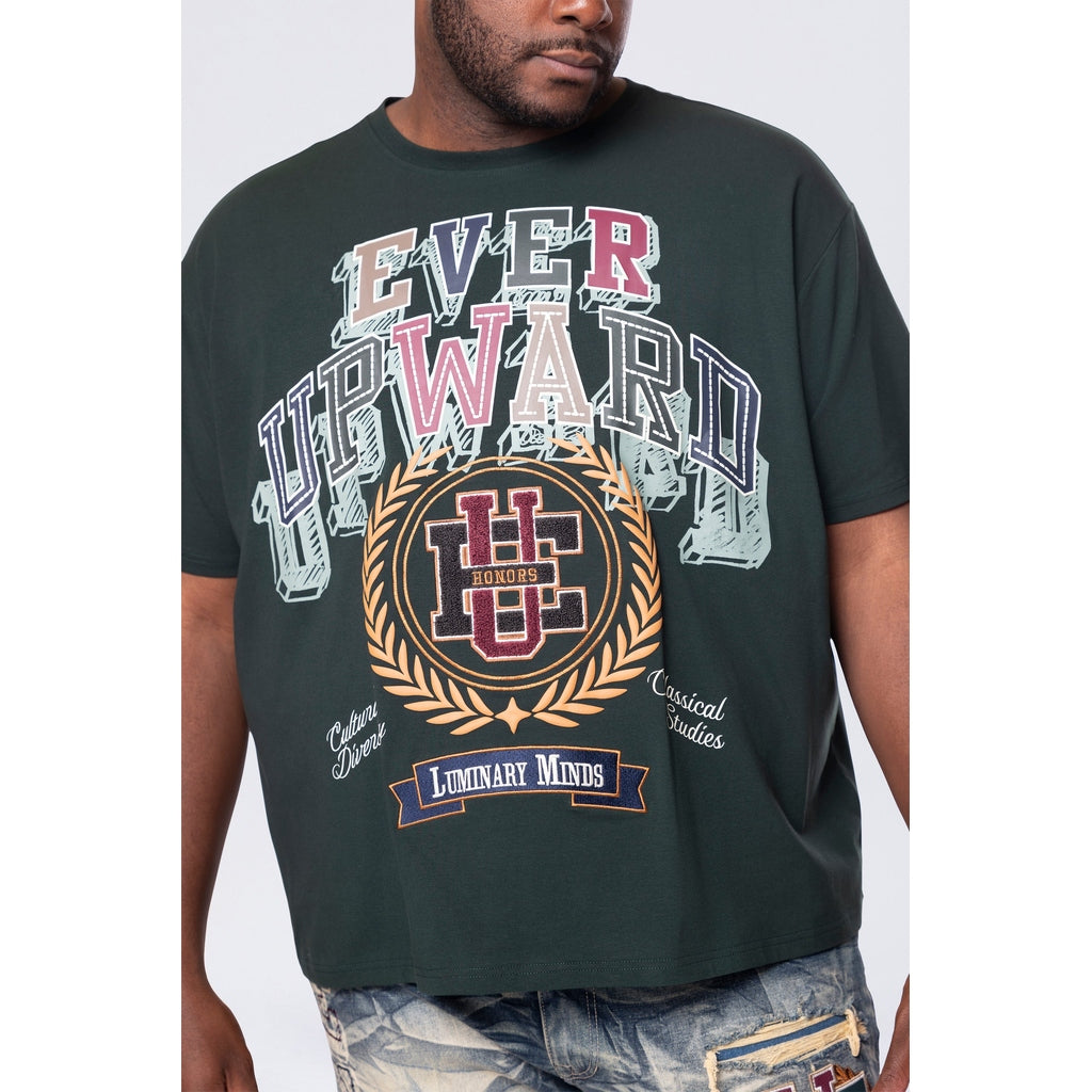 Smoke Rise Big and Tall Big and Tall - Varsity SS Tee - Scarab