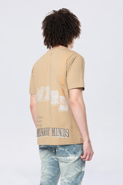 Varsity SS Tee - Dune