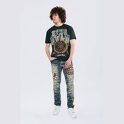 Smoke Rise Varsity SS Tee - Scarab