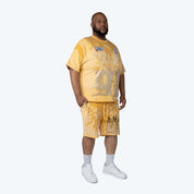 Big and Tall - Dystopia Printed Shorts