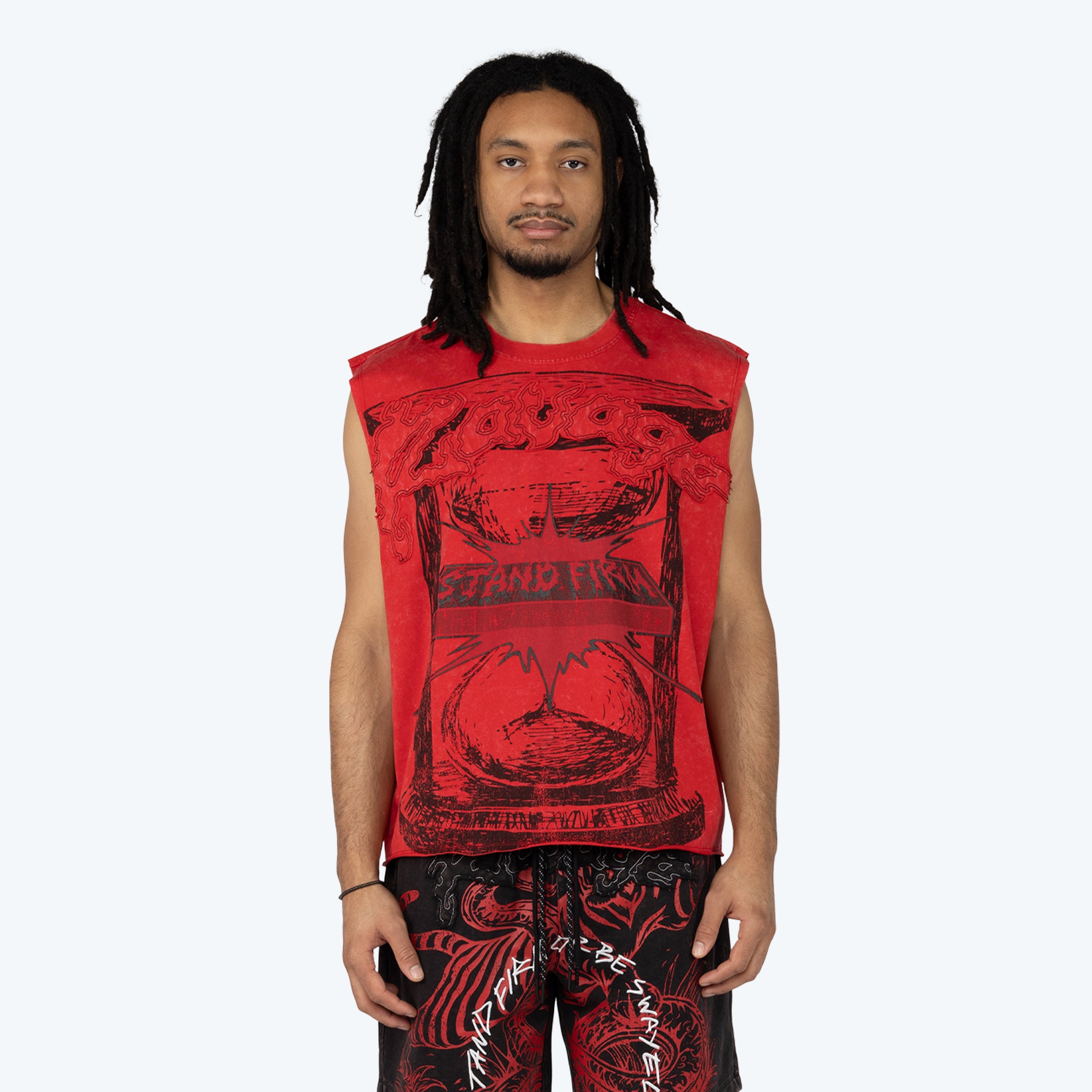 Dystopia Graphic Muscle Tank