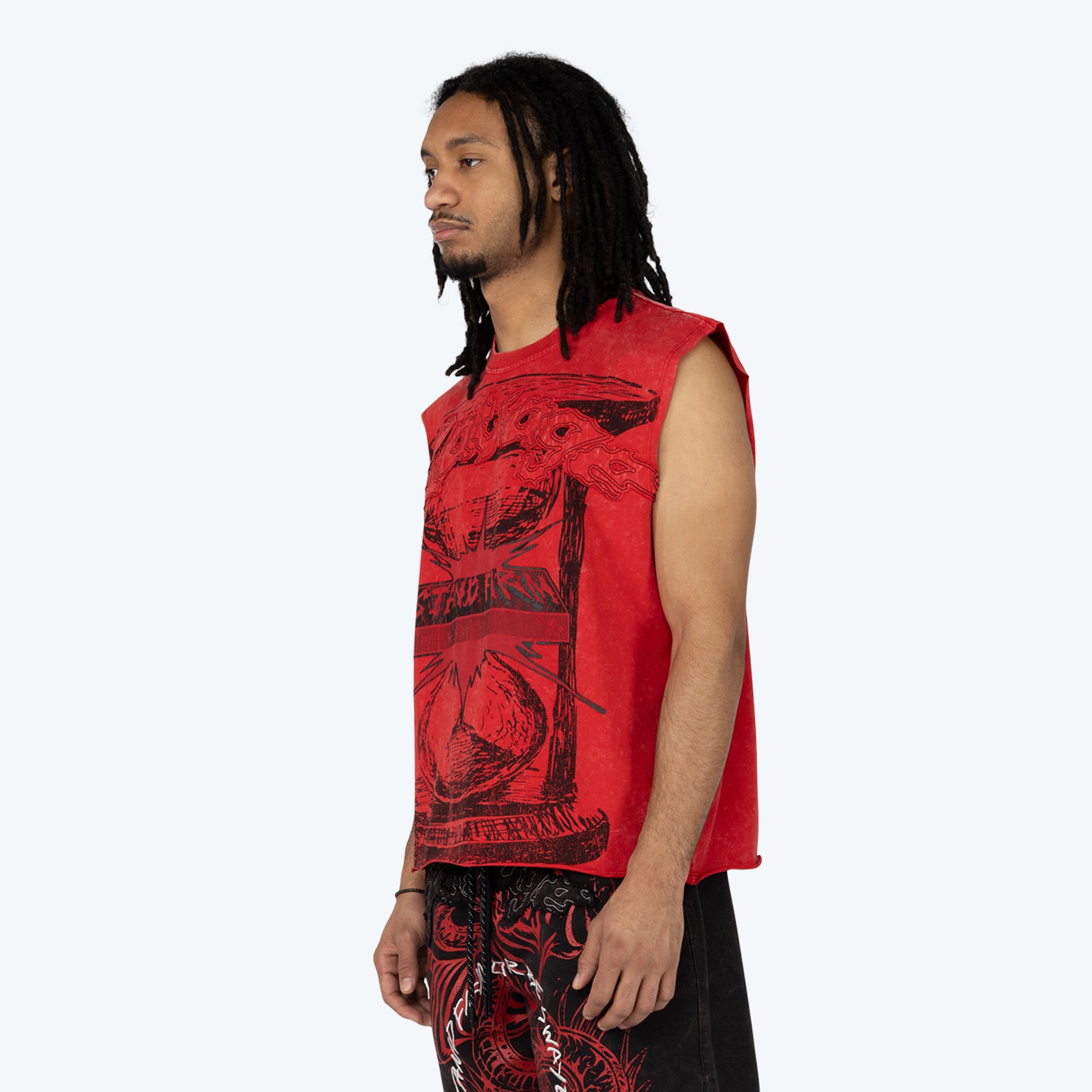 Dystopia Graphic Muscle Tank